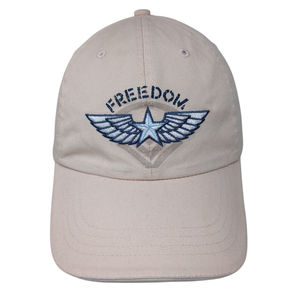 Freedom Wings Strapback Hat Pink One Size Adjustable Sonoma Life+Style